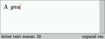 Emphasizing text (step 4)