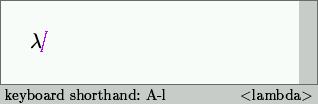 Typing a formula (step 1)