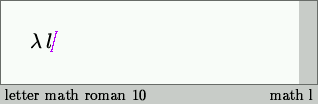 Typing a formula (step 3)