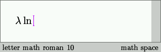 Typing a formula (step 5)