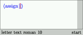 Type macro (step 1)