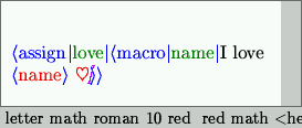 Type macro (step 5)