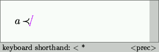 Complex key combination (step 2)
