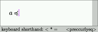 Complex key combination (step 3)