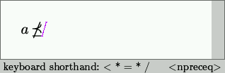 Complex key combination (step 5)